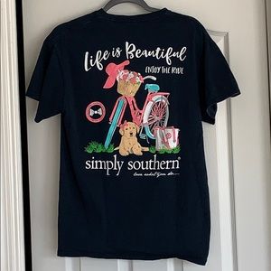 Set of 3 Simply Southern ocean themed tees